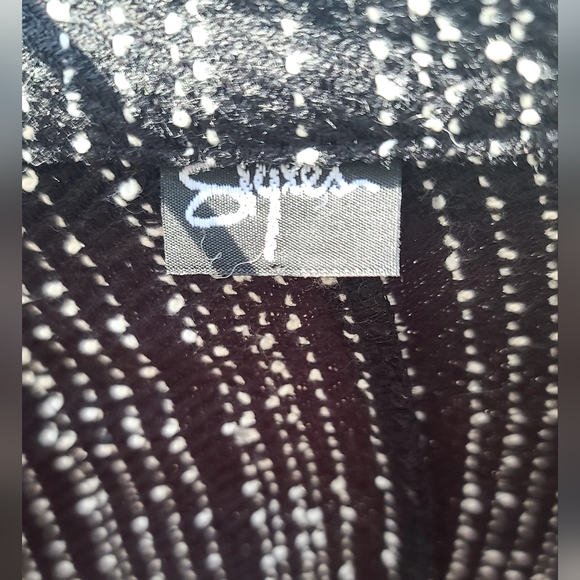 Styles black &white gorgeous lightweight blazer w/ribbon tie szM - Picture 6 of 6